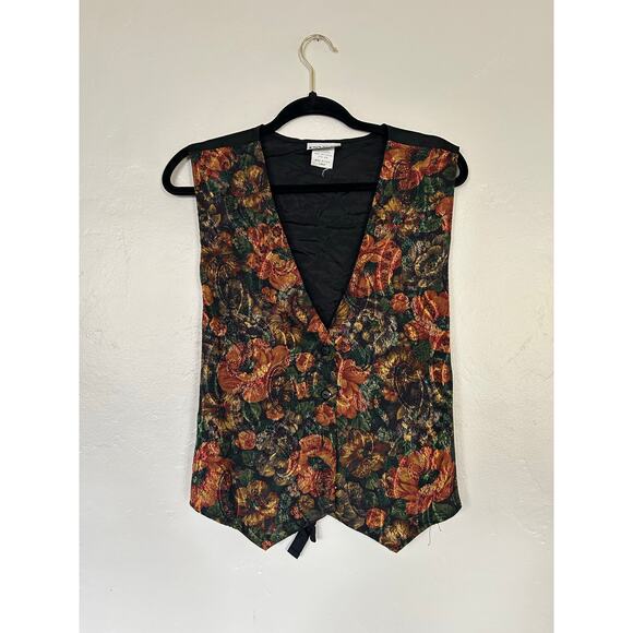 Vintage Envious Floral Vest - Picture 3 of 5